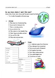 English Worksheet: Do You Know where I Went 4