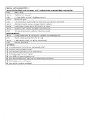 English Worksheet: Introducing people