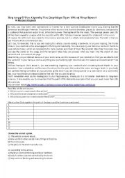 English Worksheet: Brain Reading