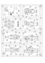 English Worksheet: FAMILY MINIBOOK