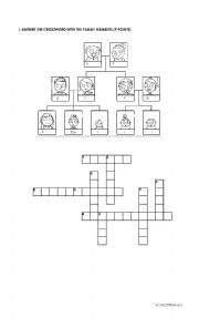 English Worksheet: Family members