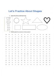 Shapes activity