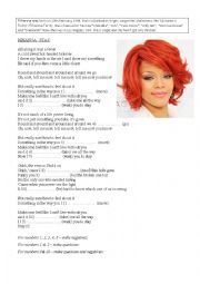English Worksheet: Rihanna - Stay