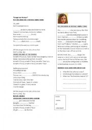 English Worksheet: dangerous woman