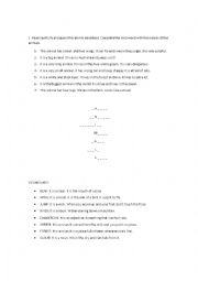 English Worksheet: Animal vocabulary and present simple