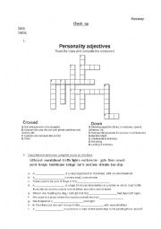 English Worksheet: TEST