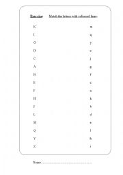 English Worksheet: Write is, am, are in the blank.