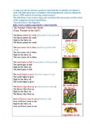 PLANT SEEDS (a song/poem) TPR method for young kids