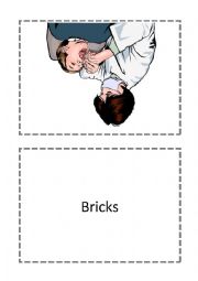 English Worksheet: Big Dominoes - Part 2