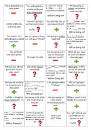 Will Vs. Going To Coin Toss Game