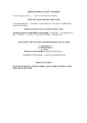 Oral exam template