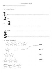 English Worksheet: PRACTICE FOR 1ST GRADERS IN WINTER HOLIDAYS