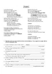 English Worksheet: Photograph - Used to