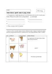 ANIMAL SCIENCE