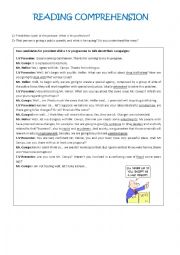 English Worksheet: Policy Proposals 