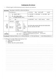 English Worksheet: My bedroom - speaking task