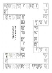 English Worksheet: REPORTED SPEECH BOARD GAME