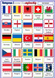 English Worksheet: European Soccer Championship