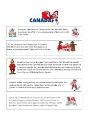 English Worksheet: canada