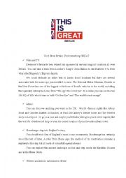 English Worksheet: Visit Great Britian