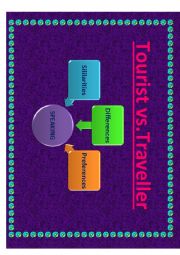 Tourist vs Traveller Differences and Similitudes