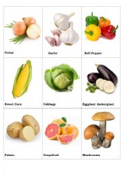 Fruits, Vegetables, Berries (part 5)