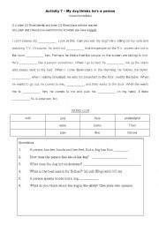 English Worksheet: Listening and reading comprehension with gapfill - Intermediate and Advanced - 7 activities
