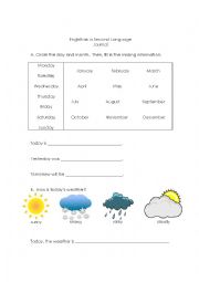 English Worksheet: Morning Meeting