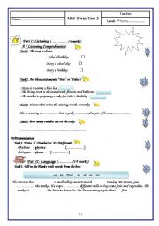 Mid-Term Test 3