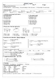 English Worksheet: Activity with text