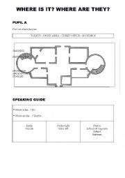 English Worksheet: WHERE IS IT? WHERE ARE THEY?
