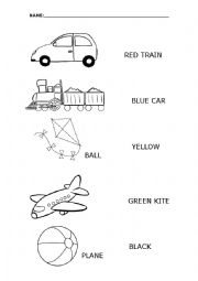 English Worksheet: TOYS