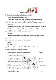 English Worksheet: Big Hero 6