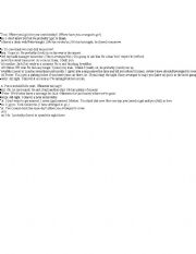 English Worksheet: The present continuous and the future simple
