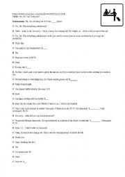 English Worksheet: Listening Practice with Numbers