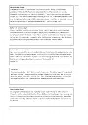 English Worksheet: Situations to give advice