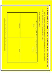 Modal Verbs - Flatmate Activity