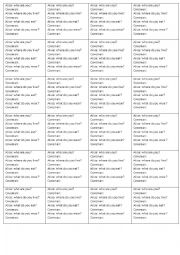 English Worksheet: Caveman Dialogue 