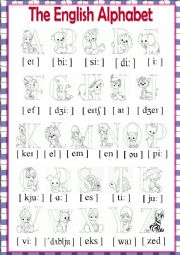 The English Alphabet