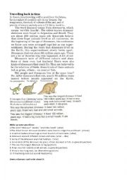 English Worksheet: Dinosaurs