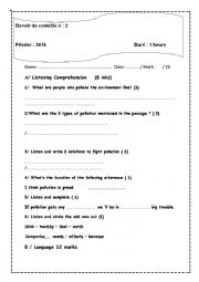  mid term test 9 th form