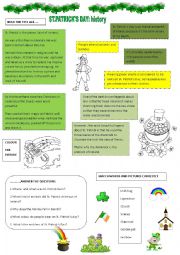 English Worksheet: St. Patricks Day HIstory