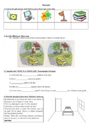 English Worksheet: Worksheet House Describing