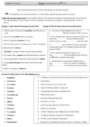 English Worksheet: vocabulary 