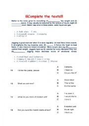 English exercise