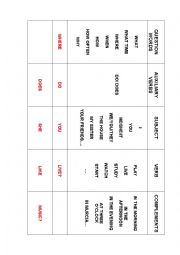 English Worksheet: Question Words