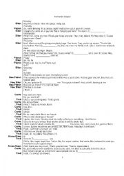 English Worksheet: Portlandia English Excersize Episode 3