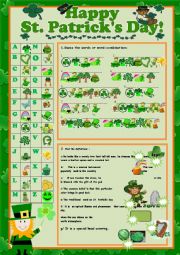 English Worksheet: CRYPTOGRAM. Saint PATRICKS DAY