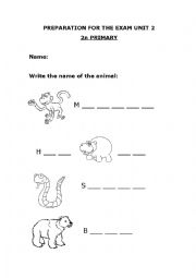 ANIMALS AND NUMBERS