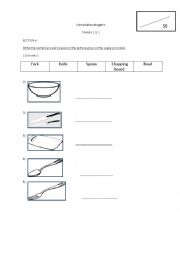 simple worksheet for grade 1